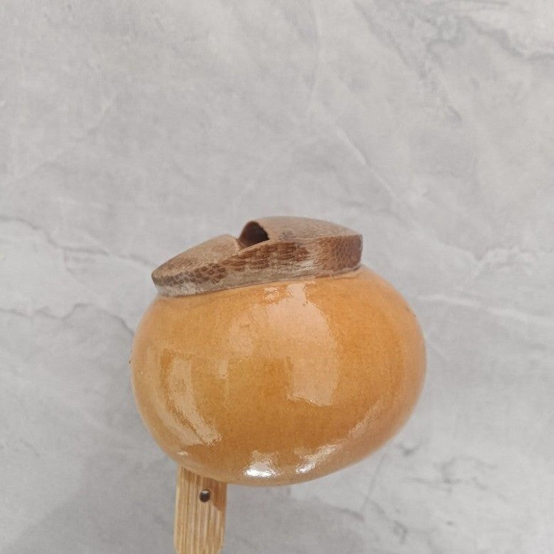 Handmade Gourd Pigeon Whistle Old Beijing Style Tail Whistle 43-48mm Diameter