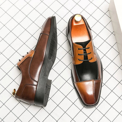 Men's Oxford Shoes Groom Wedding Shoes Men's Shoes Formal Men's Prom Shoe