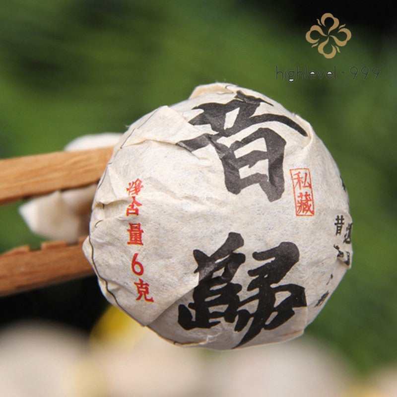 100g Raw Pu'er Dragon Pearl Xigui Old Tree Lincang Yunnan Mini Tuocha Tea