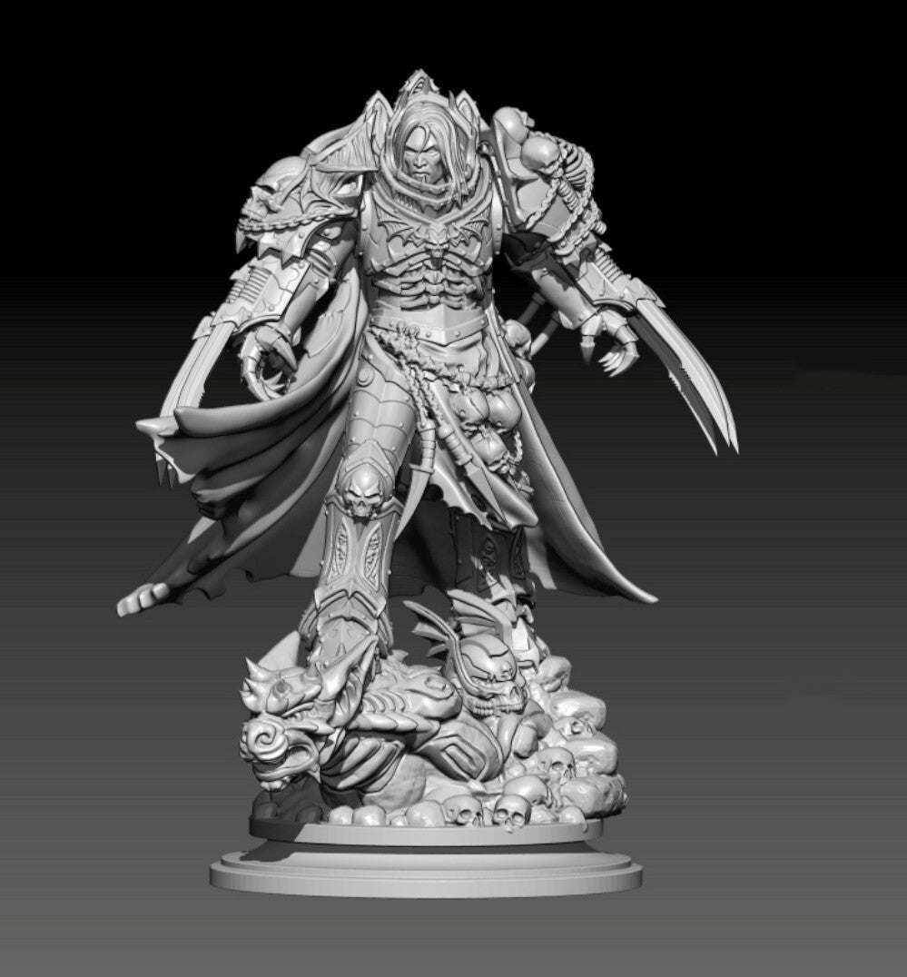 1/24 resin figure model Fantasy Warrior Black Hunter Unassembled unpainted