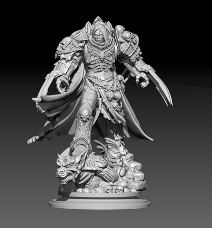 1/24 resin figure model Fantasy Warrior Black Hunter Unassembled unpainted
