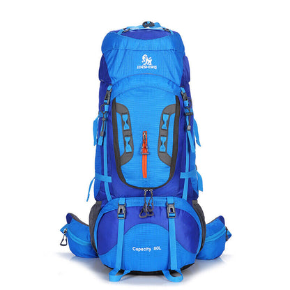 80L Large Capacity Backpack Camping Travel Bag Hiking Backpack Sports Bag