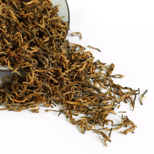 500g Supreme Wuyi Jinjunmei Eyebrow Black Tea Chinese Loose Leaf Golden-Buds