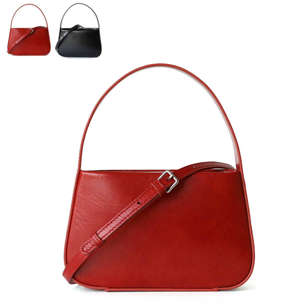 Small Mini Real Leather Shoulder Bag Tote Purse Clutch Handbag Crossbody Fashion