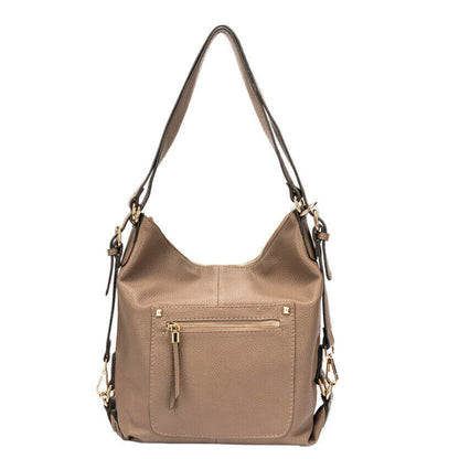 Celela Women Dual-use Hobo Shoulder Bag Convertible Backpack Bags