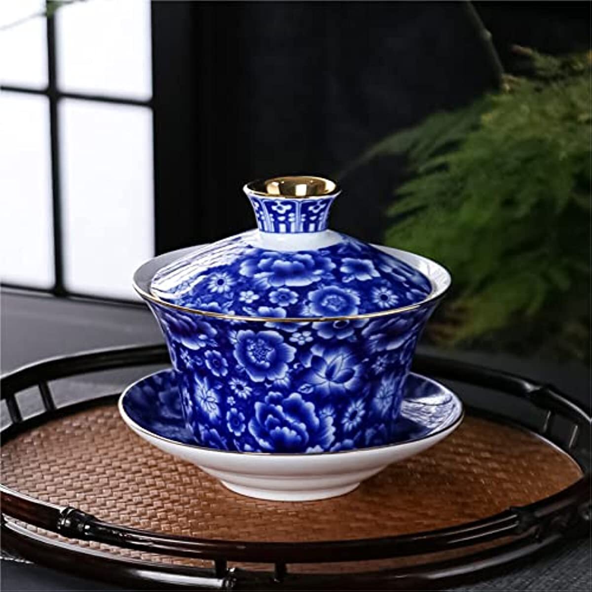Chinese Traditional Teaware Handmade Enamel Painted Porcelain Tea Cup