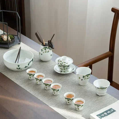 Japanese Grass Grey Ceramic Cover Bowl Tai Li Bowl Tea Has A Cover Bowl 175ml