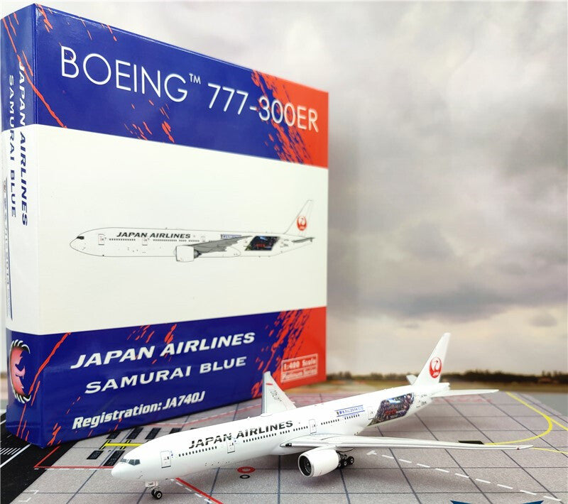 Phoenix Japan airlines for Boeing 777-300ER JA740J SAMURAI BLUE 2014 1/400 model