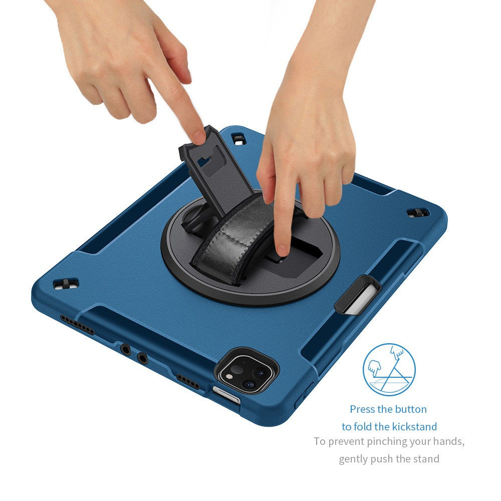 Strap Case For iPad Pro 11 Air/10th/12th/mini6 Heavy Duty Stand ShockProof Cover