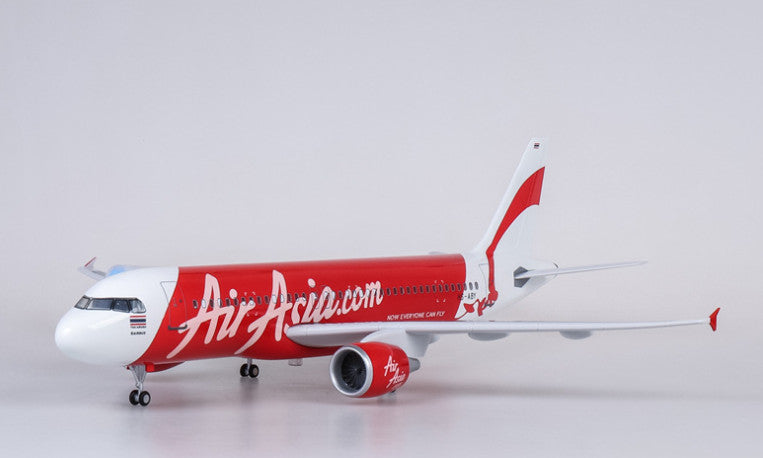 47CM 1:80 Air Asia AIRBUS A320neo Airplane Landing Gears Resin Aircraft Model
