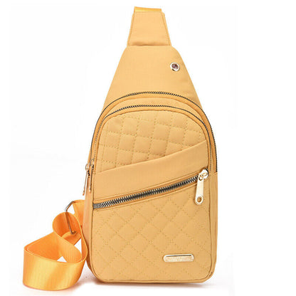 Women Cross Body Antitheft Pouch Small Sling Backpack Chest Bag Shoulder Bag