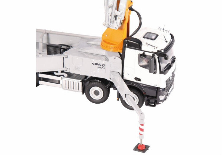 1:50 NZG MB Arocs 8x4#CIFA K47H Concrete Pump Truck Machine Diecast Model