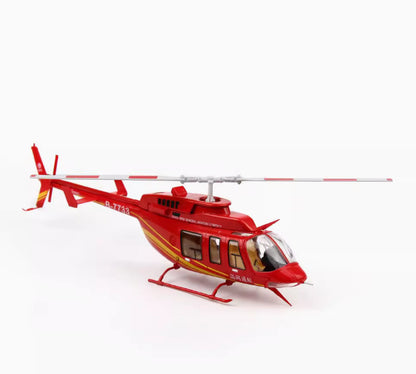 1:32 37CM State Grid General Aviation Company Bell 206 Helicopter Diecast Model