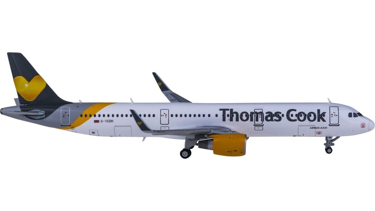1:400 JC Wings Thomas Cook AIRBUS A321 Passenger Airplane Diecast Aircraft Model