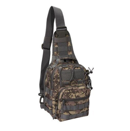 Men's Tactical Chest Bag Outdoor Hiking Climbing Backpack 600D Shoulder Bag