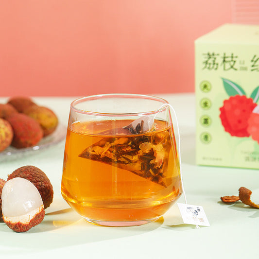 Lychee Black Tea 30g Flower Fruit Tea Triangle Tea Bags Summer Health Drink