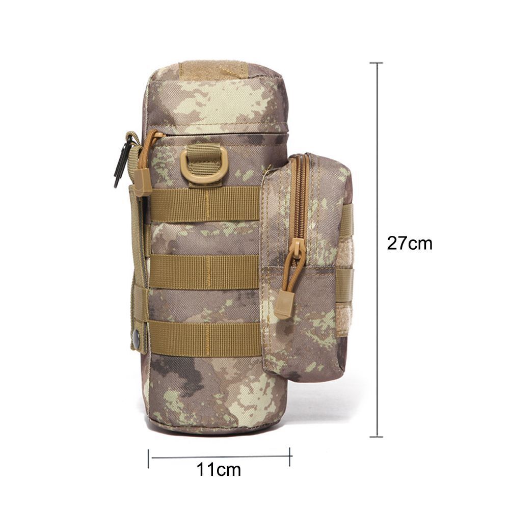 Outdoor Tactical Military Molle Water Bag Nylon Storage Cover WaterBottle Holder