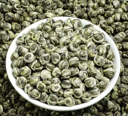 250g Nonpareil Supreme Jasmine Dragon Pearl Chinese Green Tea Handroll Loose