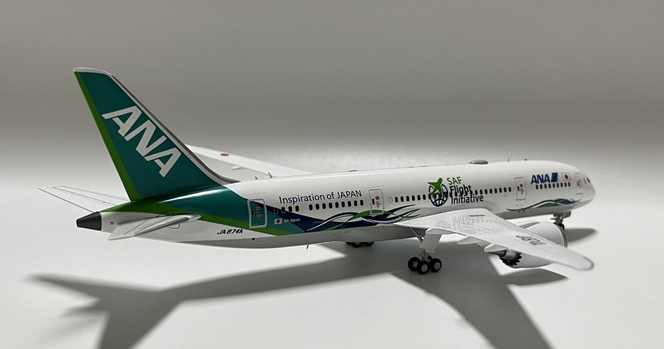 1:200 JC Wings ANA BOEING B787-8 Flap Down Airplane Diecast Aircraft Model