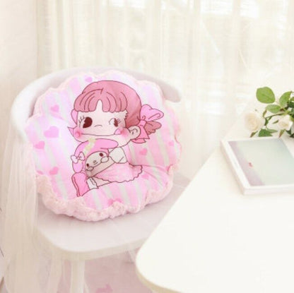 Cute Soft Office Home Waist Back Cushion Pillow/ Seat Cushion 45cm