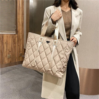 Shoulder Bags Women Top-handle Shopper Bag Female Handbags and Purses Nylon