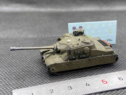1:144 Pocket World of Tanks UK A39 Turtle Tank Finished Two-Pack Model