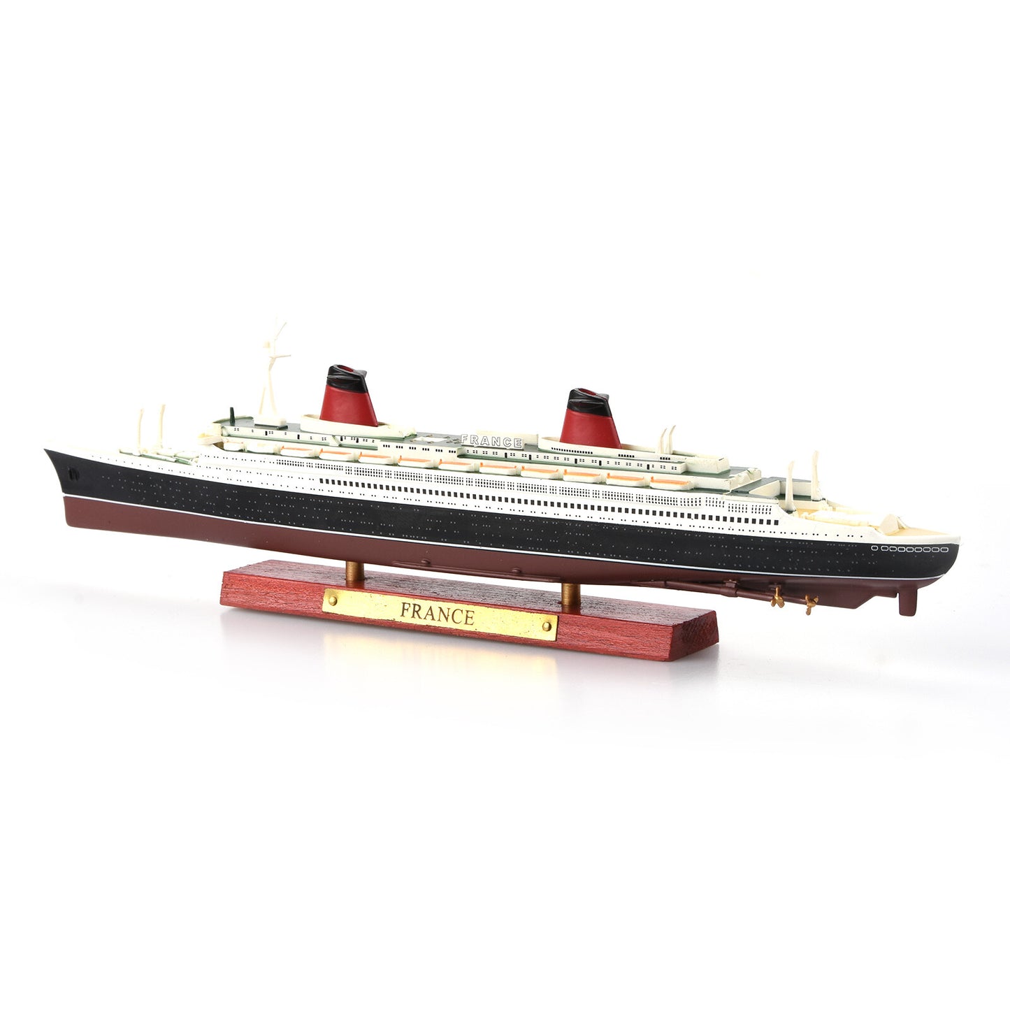 1/1250 France Cruise Ship Diecast Alloy Cruise Boat Model Souvenir Display B