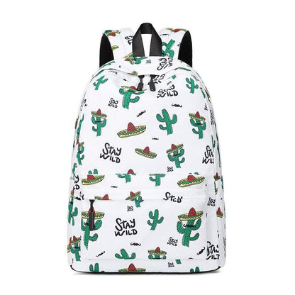 Waterproof Nylon Lightweight Backpack Women 16.5 inch School Student Book Bags