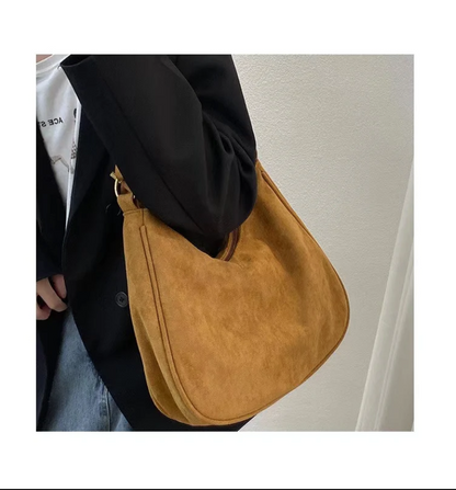 Celela Women Suedette Hobo Handbag Shoulder Bag Purse