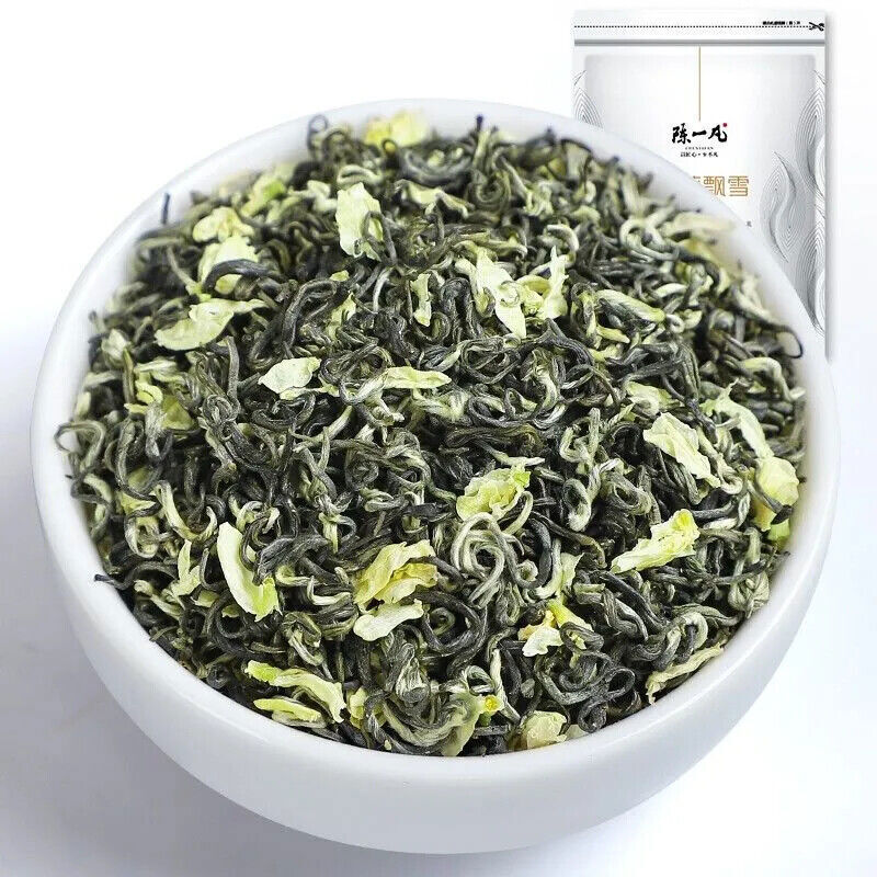 Special New Tea Jasmine Tea 陈一凡川派茉莉飘雪 茶叶特级新茶 四川雅安茉莉花茶浓香型茶叶