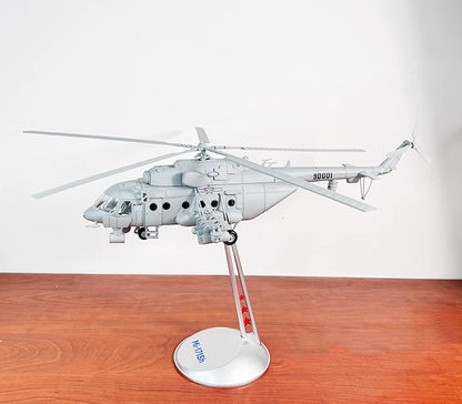 1:48 China Army Mi-171Sh Military Transport Aircraft Helicopter Diecast Model