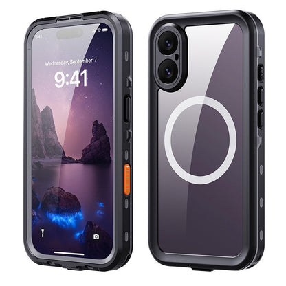 For iPhone 17 ProMax Magnetic Phone Case, Waterproof Shockproof Protective Cover
