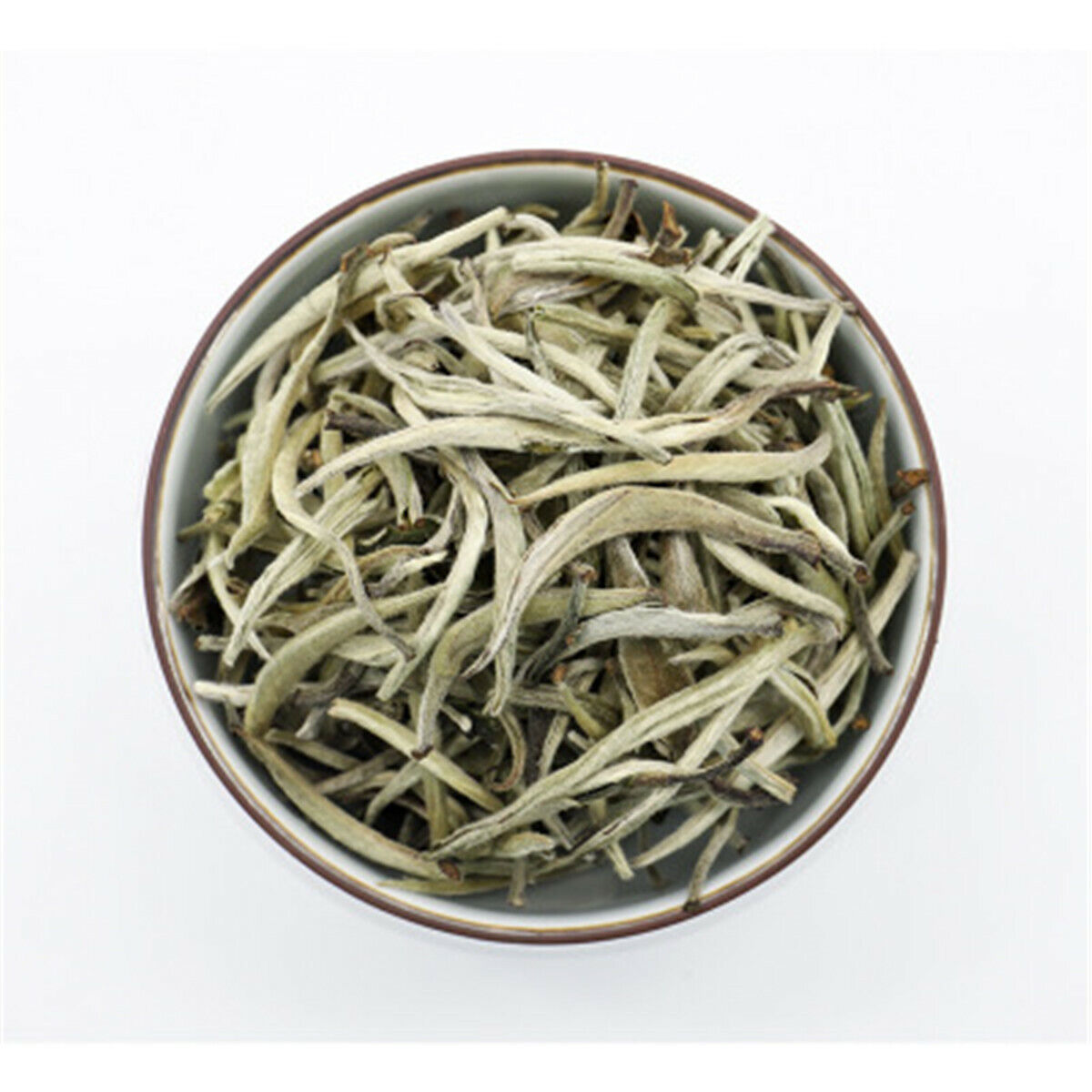 Chinese Organic Bai Hao Yin Zhen Silver Needle Buds White Tea Loose Leaf