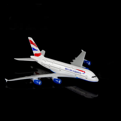 1:400 British Airways A380 Model Plane Alloy Diecast Airplane Aircraft Ornaments