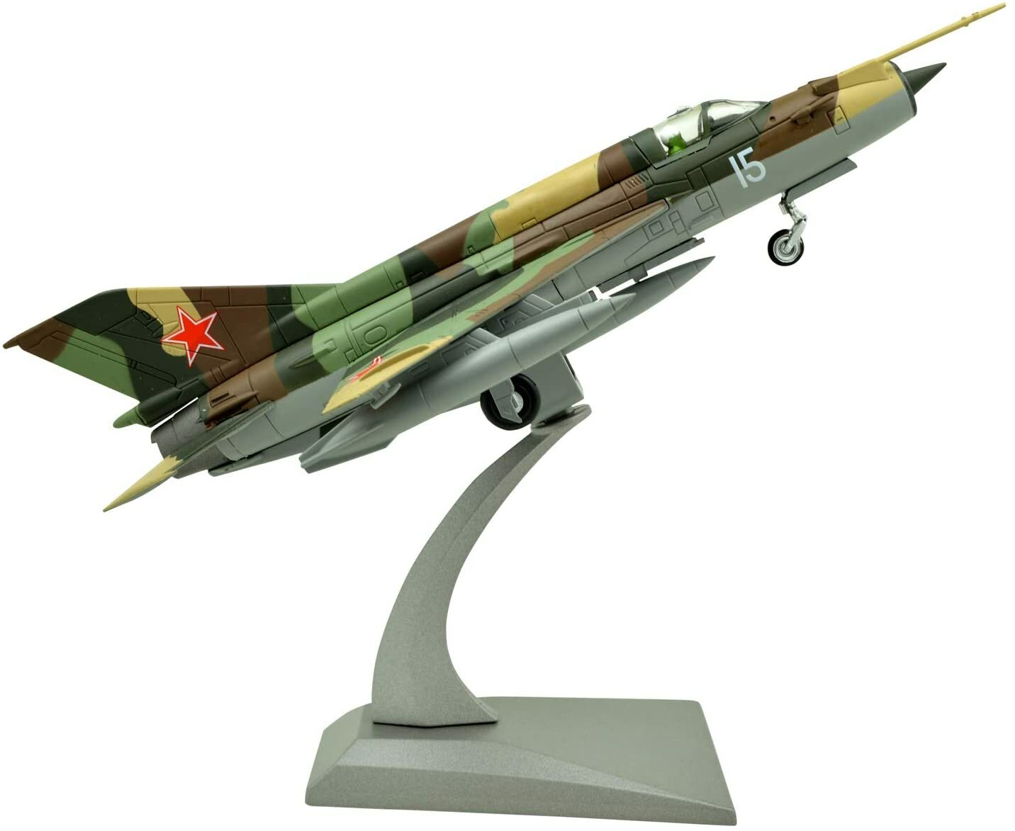 1:72 MiG-21 Fighter Attack Metal Airplane Model,Soviet Union,Diecast Plane