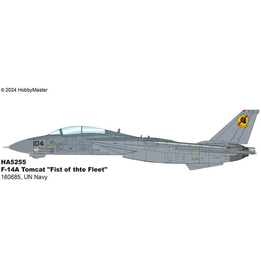 1/72 US Navy F14 Fighter Model "Fist of the Fleet"160685