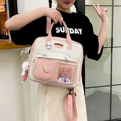 Backpack Portable Multifunctional Travel Shoulder Bags Small Schoolbag 30*29*9CM