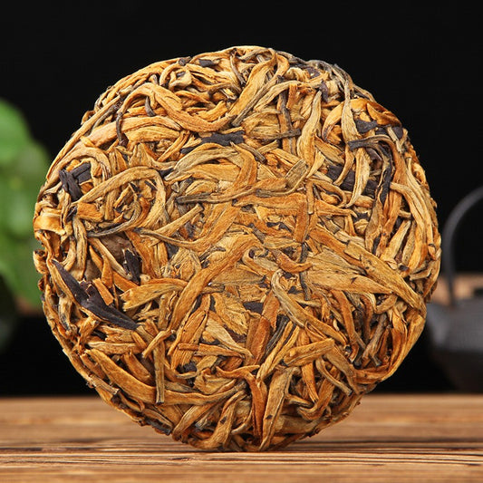 100g Dianhong Da Jin Zhen 2025 New Tea Yunnan Fengqing Ancient Tree Black Tea