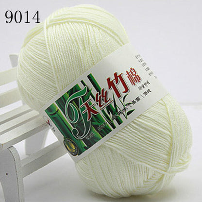 Hot Sale 50g Soft Bamboo Crochet Cotton Yarn Knitting Baby Knit Wool Yarn