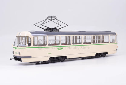 1:43 PremiumClassixxs Magdeburg GDR TATRA-T4D Tram Passenger Car Diecast Model