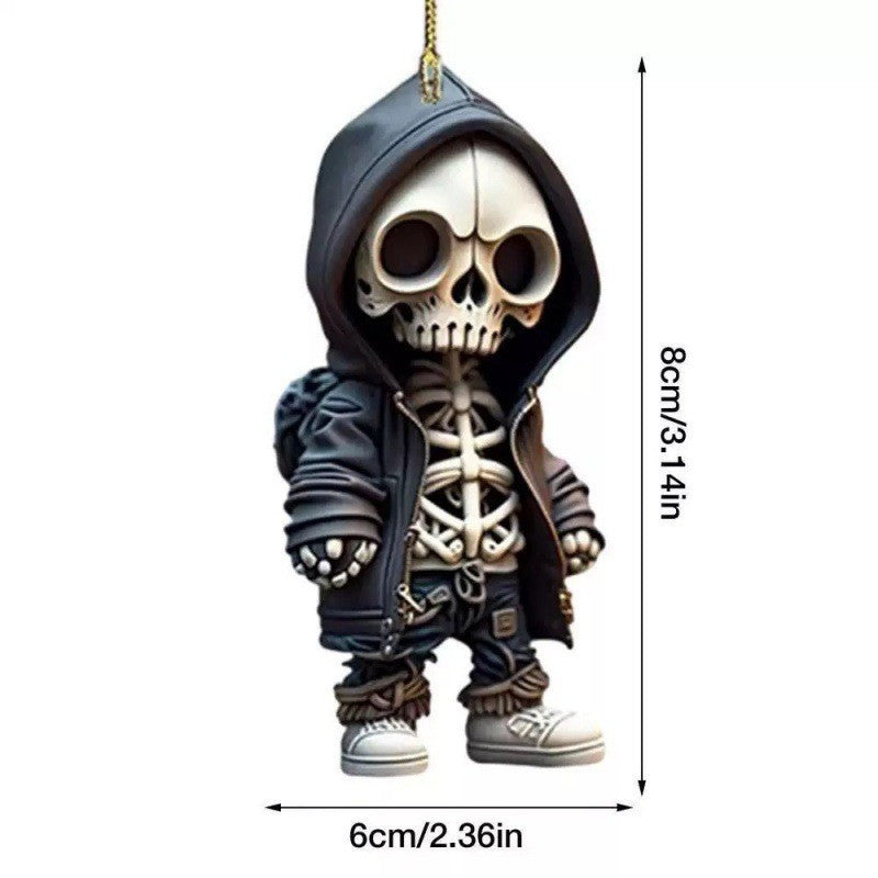 Hot selling Skull Head Car Pendant Car Pendant Decoration