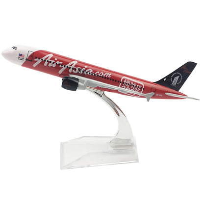 1:400 15cm Aircraft Asia 2007 A320 Best Alloy Plane Model Airplane Ornaments