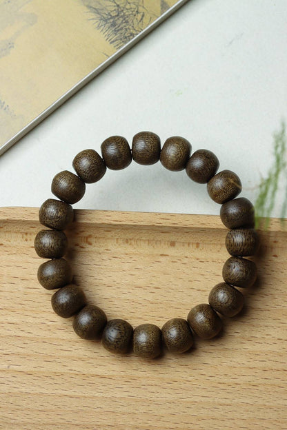 10mm Chinese Natural Eaglewood Handmade Exquisite Bracelets 31187