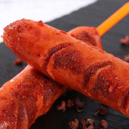 45g x 10 Bags Shuanghui Spicy Hotdogs Sausage Chinese Snacks Food
