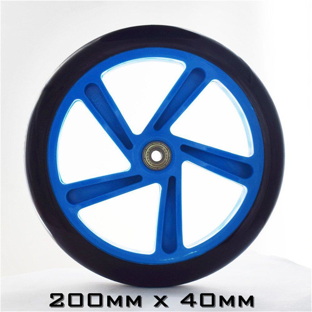 1pc 200/180/175/145/120/40/30/24mm Scooter Skating Wheel Tire PU Skateboard 12 V