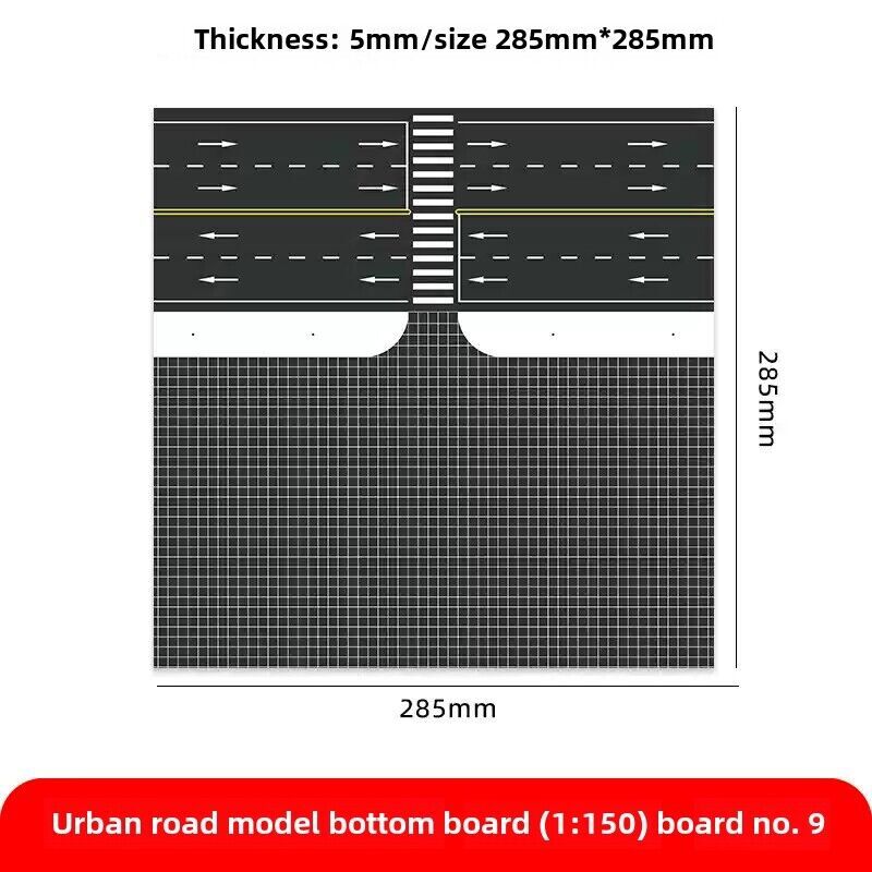 1/150 Building Model City Road Building DIY Scene Display Model Gifts