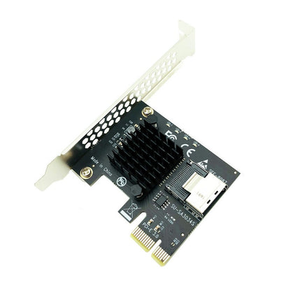 PCIe to Mini SAS SFF-8087adaptercard harddrive expansion card SATA 6GB interface