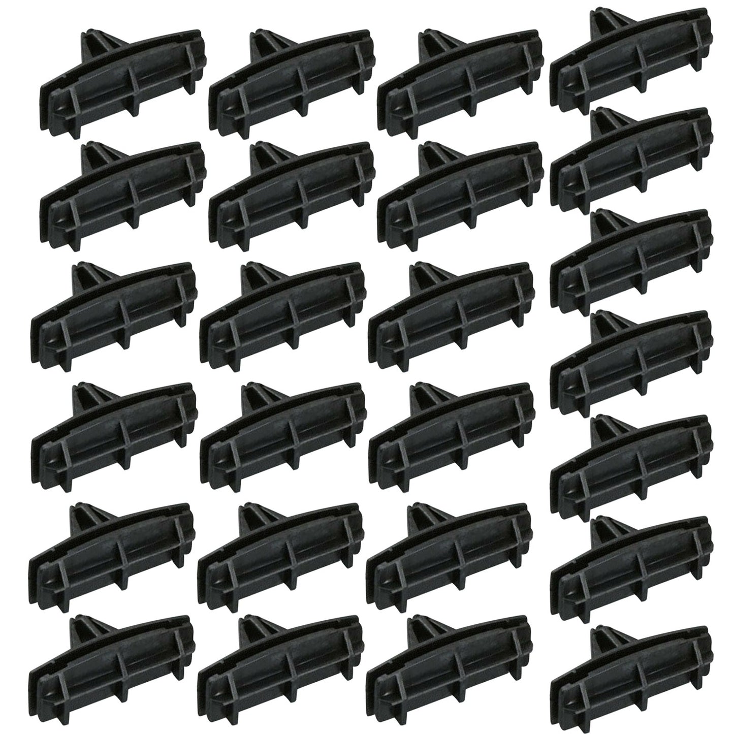 25Pcs Fender Rocker Moulding Clip Retainer For Jeep Wrangler Unlimited JK