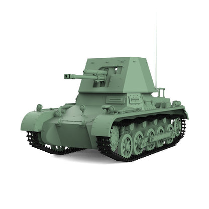 1/144 Painted Military Model Kit German Panzerjäger I 47mm Tank Destroyer