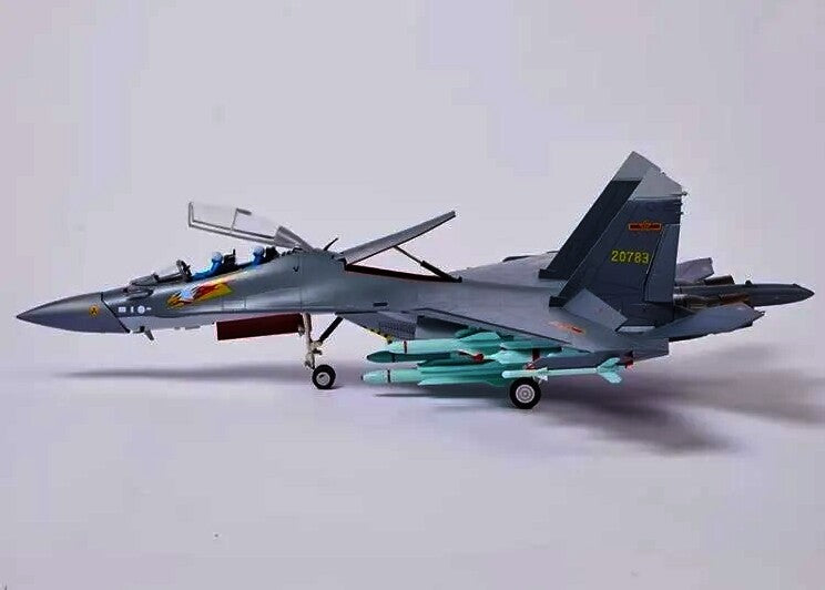 1:30 76CM China J-15 Fighter Plane Army Airplane Diecast Military Aircraft Model